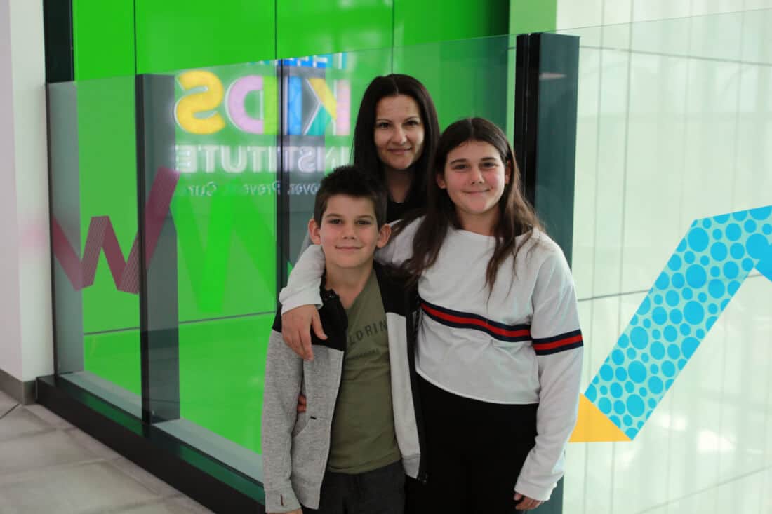 Taking part in Sore Throat Study was a no-brainer for Perth family