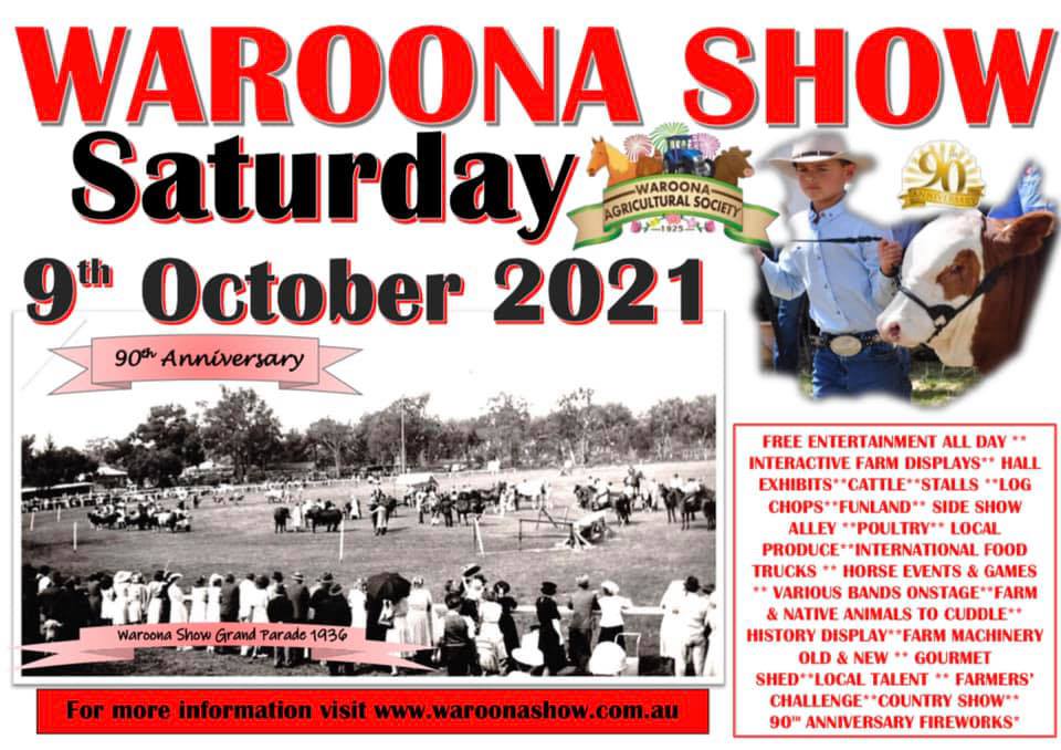 Waroona Show Image 1 (Sept 2021)