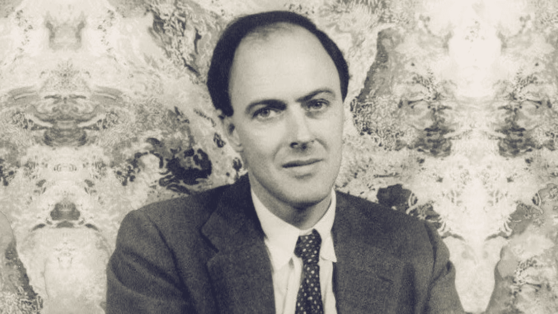 Roald Dahl in 1954 | Image source: Wikipedia