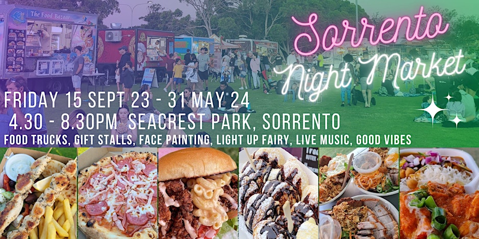 Kids In Perth - Family Weekend Guide - May 2024 - Sorrento Night Market - 23042024 - img1