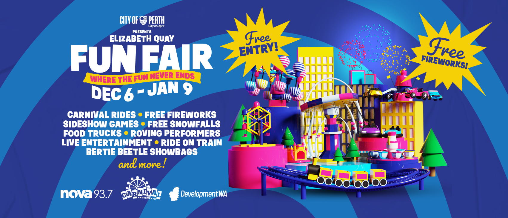 2024 Family Weekend Guide - November 2024 - Elizabeth Quay Fun Fair