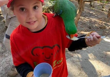 Junior Zookeeper program at Ranger Red’s Zoo